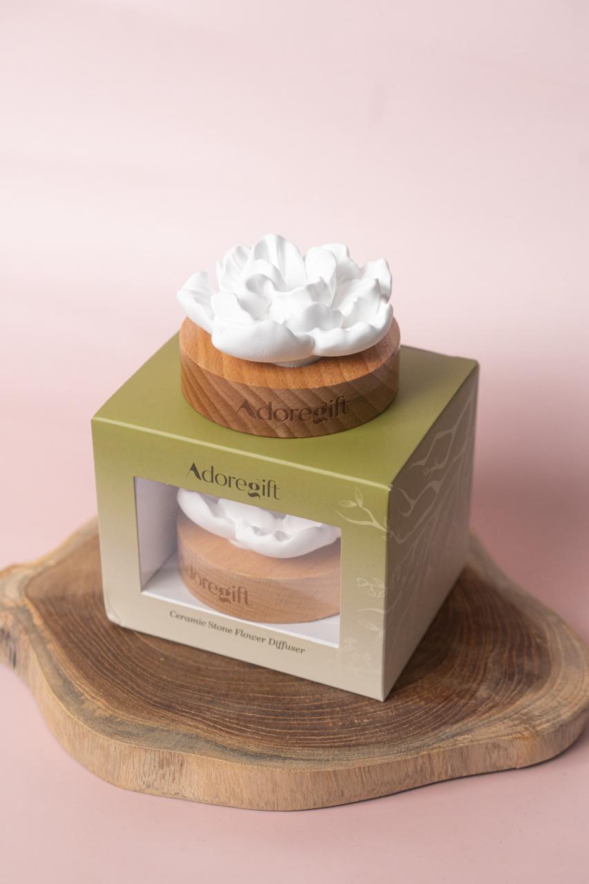Adorebloom Clay Flower Diffuser: Shangri-La